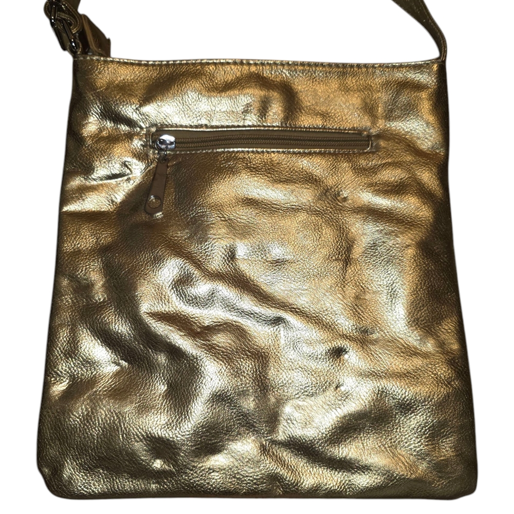 Gold Studded Shoulder Bag - Picture 6 of 8